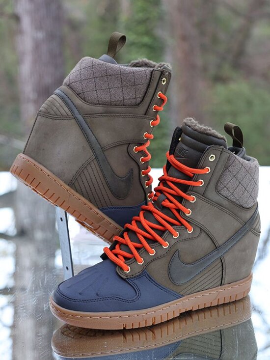Nike Dunk Sky Hi Sneakerboot 2.0 Dark Loden - Picture 2 of 13